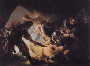 The Blinding of Samson Rembrandt